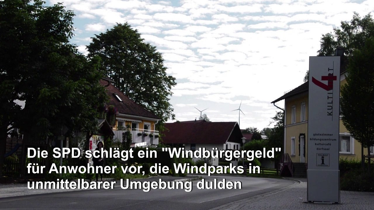 SPD schlägt 'Windbürgergeld' vor