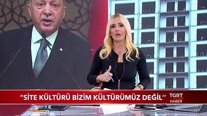 Cumhurbaşkanı Erdoğan: "Dikey Mimari Şehirlerimize İhanet"