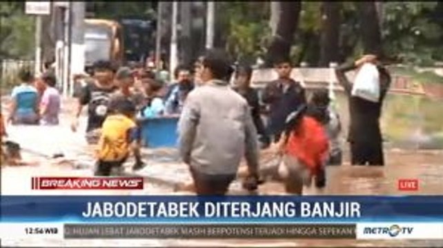 Tiga RW di Kebon Jeruk Terendam Banjir