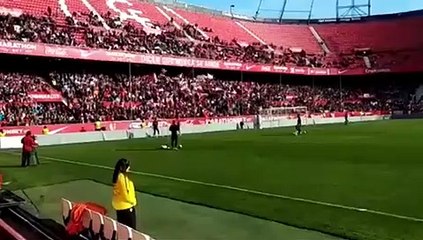 Entrenamiento a puerta abierta del Sevilla FC