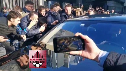 Ibrahimovic, il bagno di folla dei tifosi