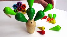 Teach Kids Colors with Fun Toy Bees and Beehive-
