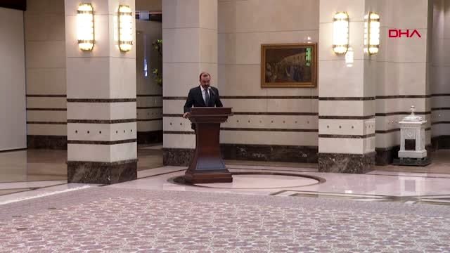 Cumhurbaşkanı erdoğan'a cezayir büyükelçisi mourad adjabi güven mektubu takdim etti