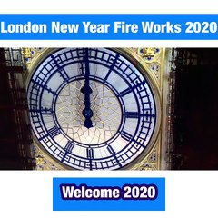 London New Year Fire Works 2020