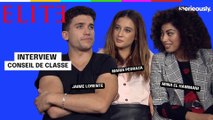 ELITE : Jaime Lorente, Mina El Hammani & Maria Pedraza en interview barrée