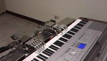 Piano played By Robot
