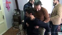 Gönüllü kuaförler engelli bireyleri evinde tıraş ediyor