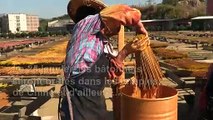 Chine: les producteurs d'encens entretiennent la flamme