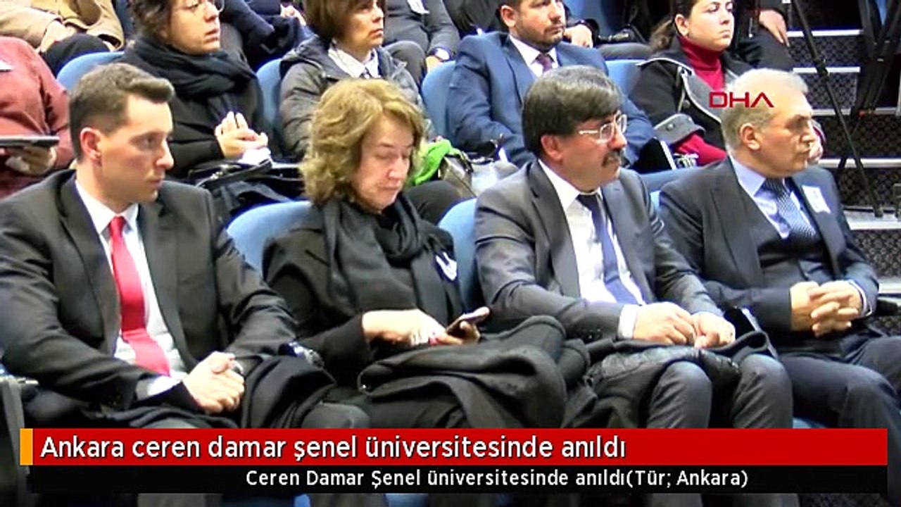 Ankara ceren damar şenel üniversitesinde anıldı