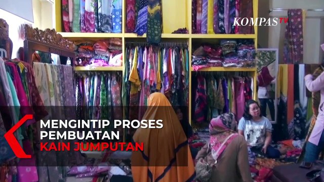 Mengintip Proses Pembuatan Kain Jumputan Khas Palembang