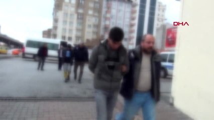 Kayseri'de 5 deaş şüphelisi adliyede
