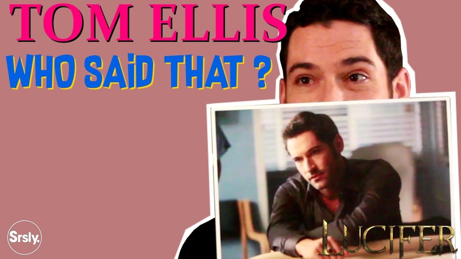 Lucifer Tom Ellis Passe Le Test Qui A Dit Ca Video Dailymotion