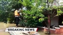 Detik-Detik Evakuasi Korban Banjir di Bekasi