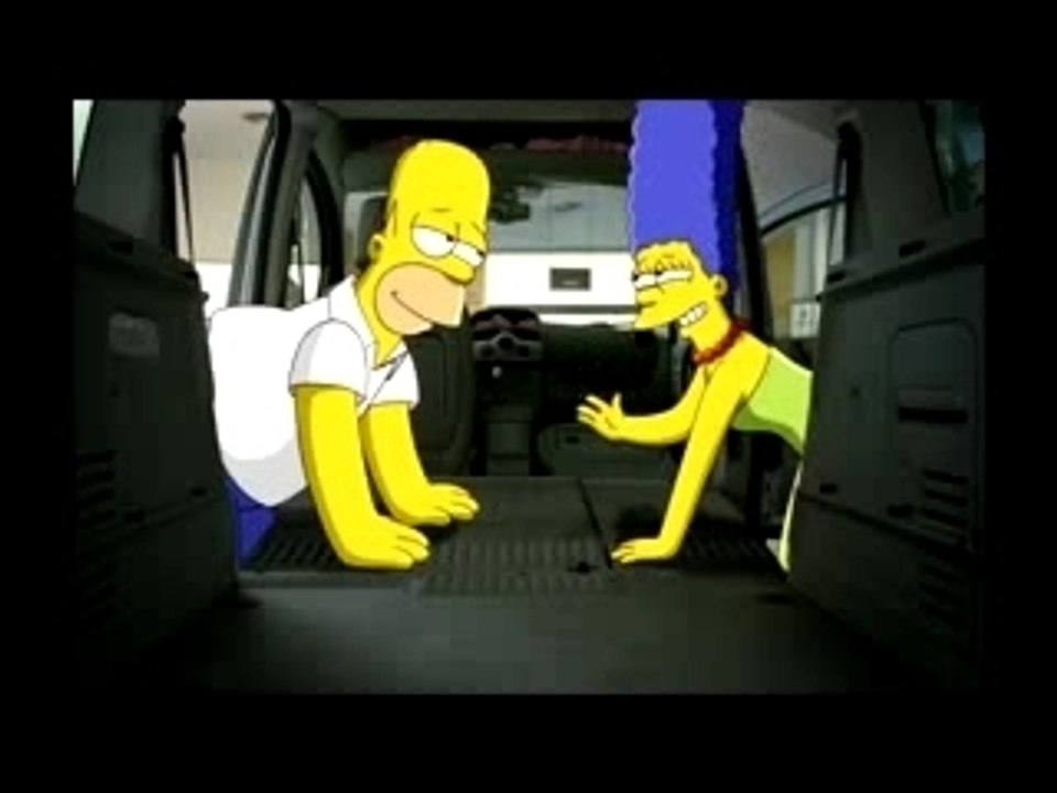 pub pour la nouvelle twingo avec les simpsons