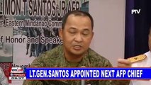 Lt. Gen. Santos appointed next AFP Chief