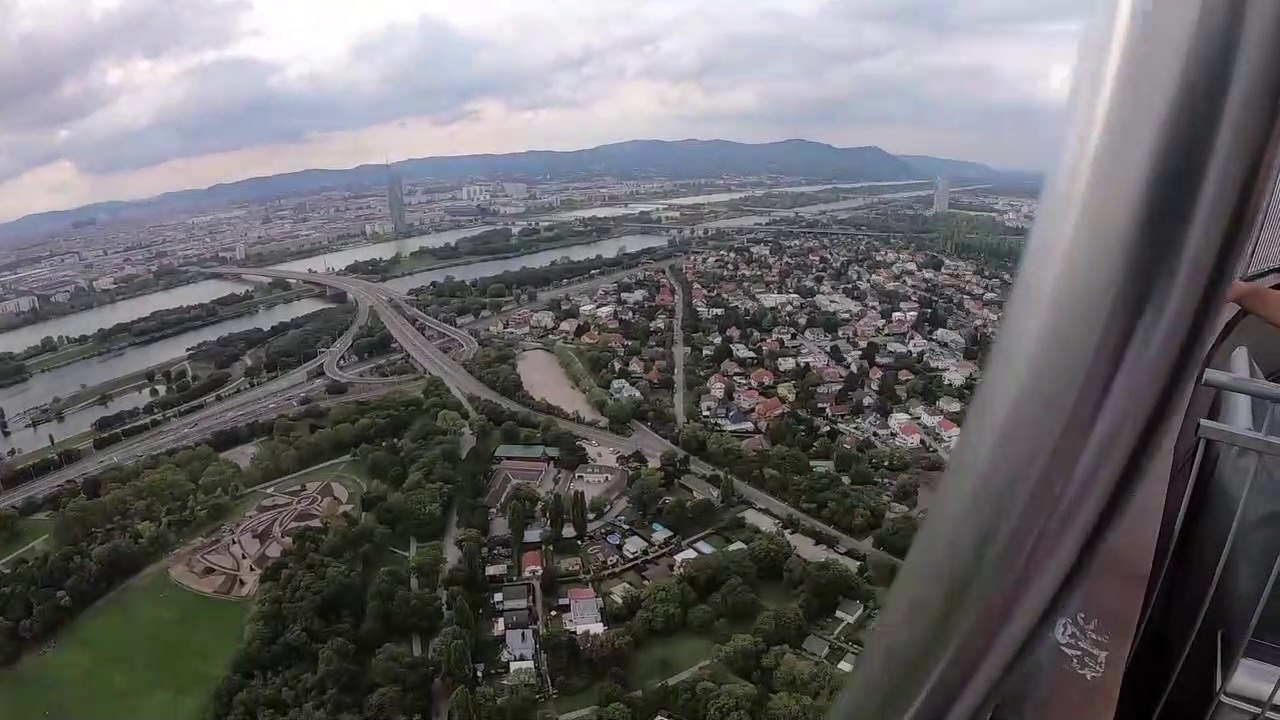 Schonbrunn palace, Danube tower, Wiener Prater