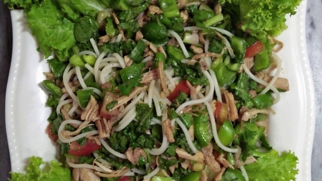 Chicken Noodle Salad |Chilled Asian-Style Noodles|  Chicken & Noodle Salad| Foodie’s Way