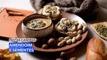 Pastas caseiras: Amendoim e sementes