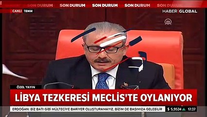 Meclis'te Libya tezkeresi kabul edildi