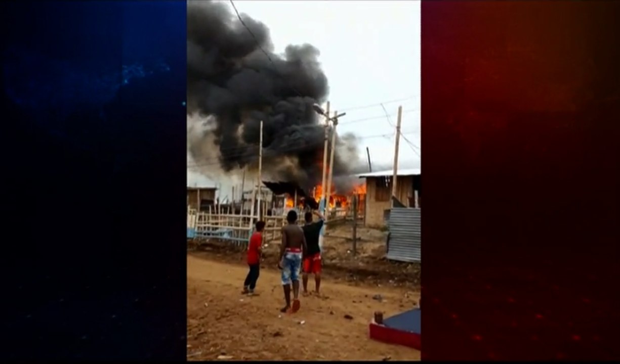 Corto circuito habría sido la causa de un incendio registrado al noroeste de Guayaquil