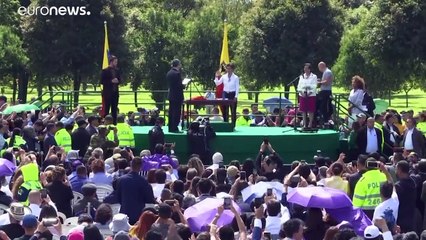 Claudia Lopez investie à Bogota : la première femme maire homosexuelle de la capitale colombienne