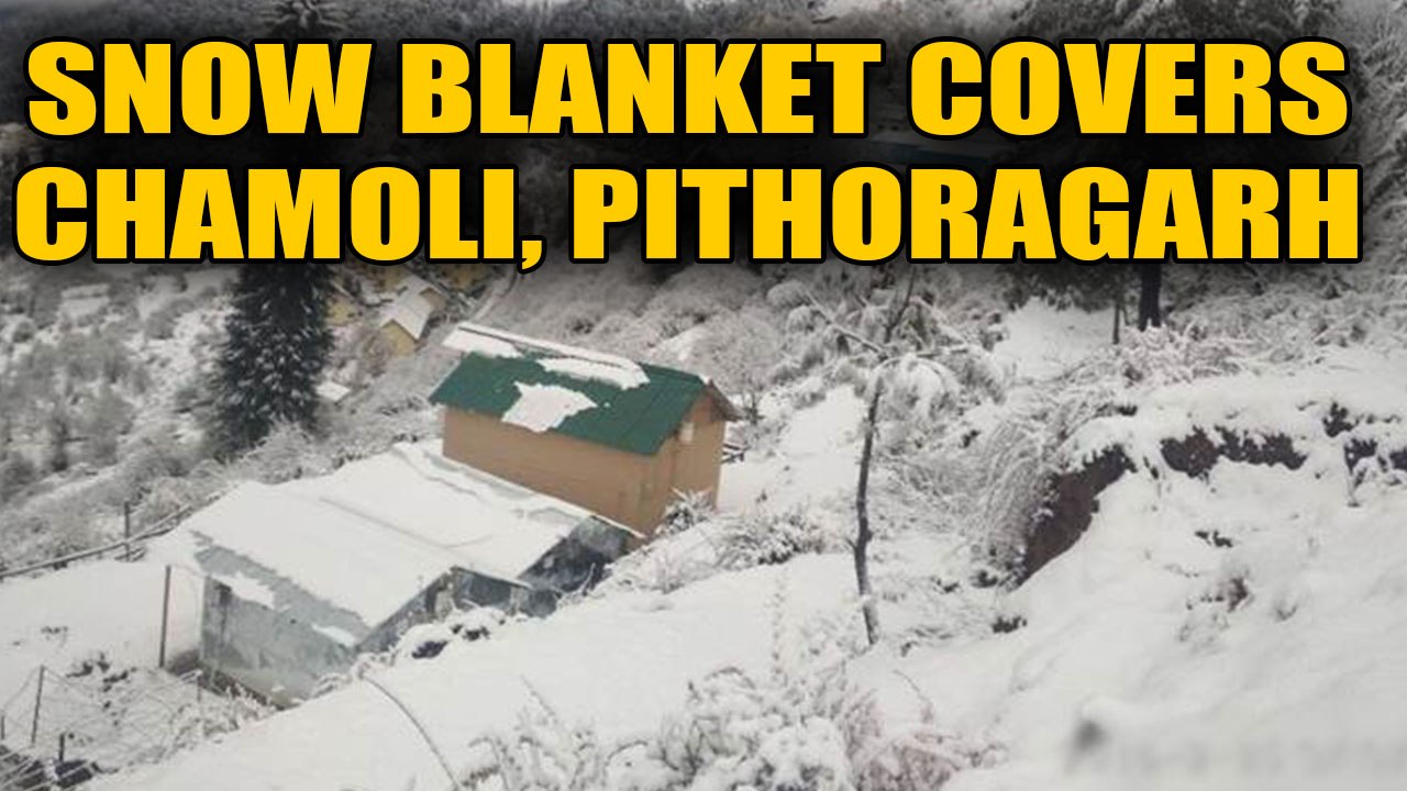 Heavy snowfall in Uttarakhand, tourists rejoice | OneIndia News