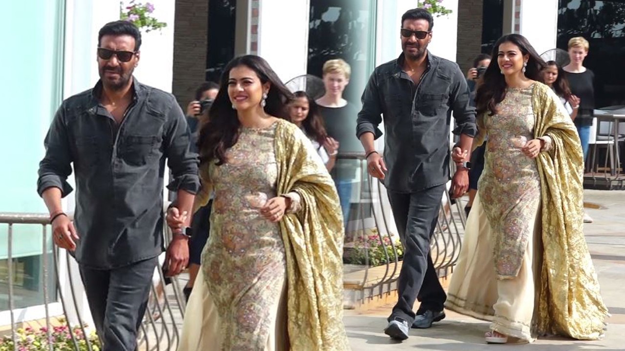 Kajol & Ajay Devgn promote Tanhaji The Unsung W...