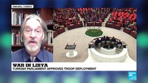 Turkish parliament approves troop deployment to Libya