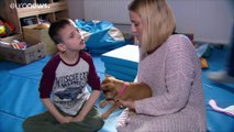 Mascotas como terapia para niños enfermos