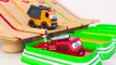 Vehículos de juguete y transporte urbano- Camión de basura, bulldozer, bus Coches para niños