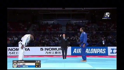 Un judoca egipcio pasa "por el forro" el fair play al negarse a saludar a su rival israelí