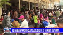 Mga nagbakasyon noong holiday season, dagsa pa rin sa Araneta Bus Terminal
