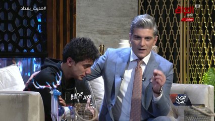 دموع غالية لشاب عراقي يحارب السرطان في حديث بغداد