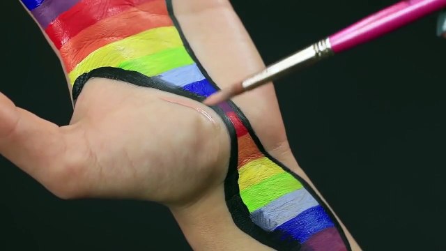 8 INCREÍBLES ILUSIONES ÓPTICAS QUE ENGAÑARAN TU MENTE / MAQUILLAJE ARTÍSTICO DE MANOS