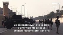 Sécurité renforcée devant l'ambassade américaine à Bagdad