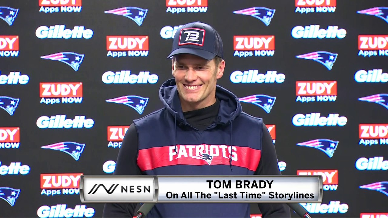Tom Brady Ignores "Last Time" Questions Before Titans vs. Patriots