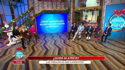 Así de cachondos inician el año nuestros conductores en '¿Quién se atreve?'. | Venga La Alegría