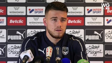 Gaëtan Poussin : "Partir des Girondins n'est pas une option qui est envisagée"