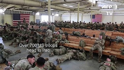 US troops leave North Carolina base after Baghdad embassy siege