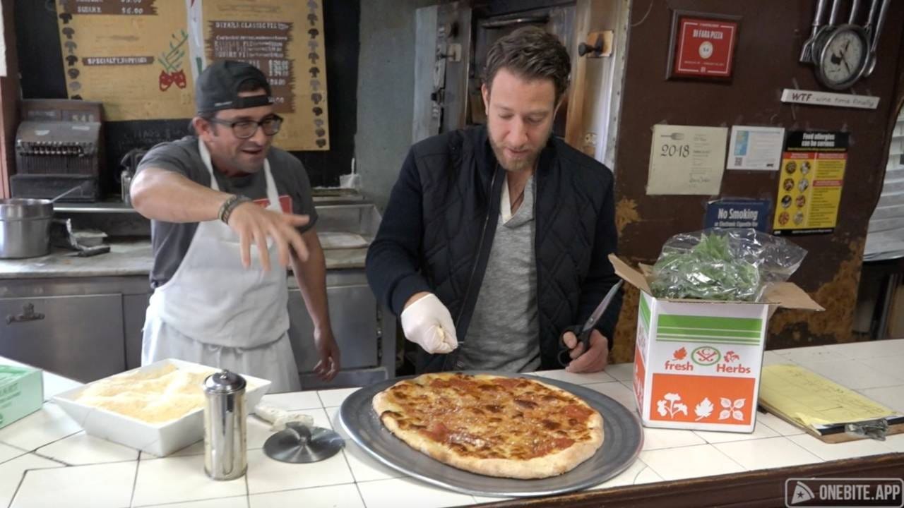 Barstool Pizza Review Pizza Time (Brooklyn) Bonus Slice at Di Fara