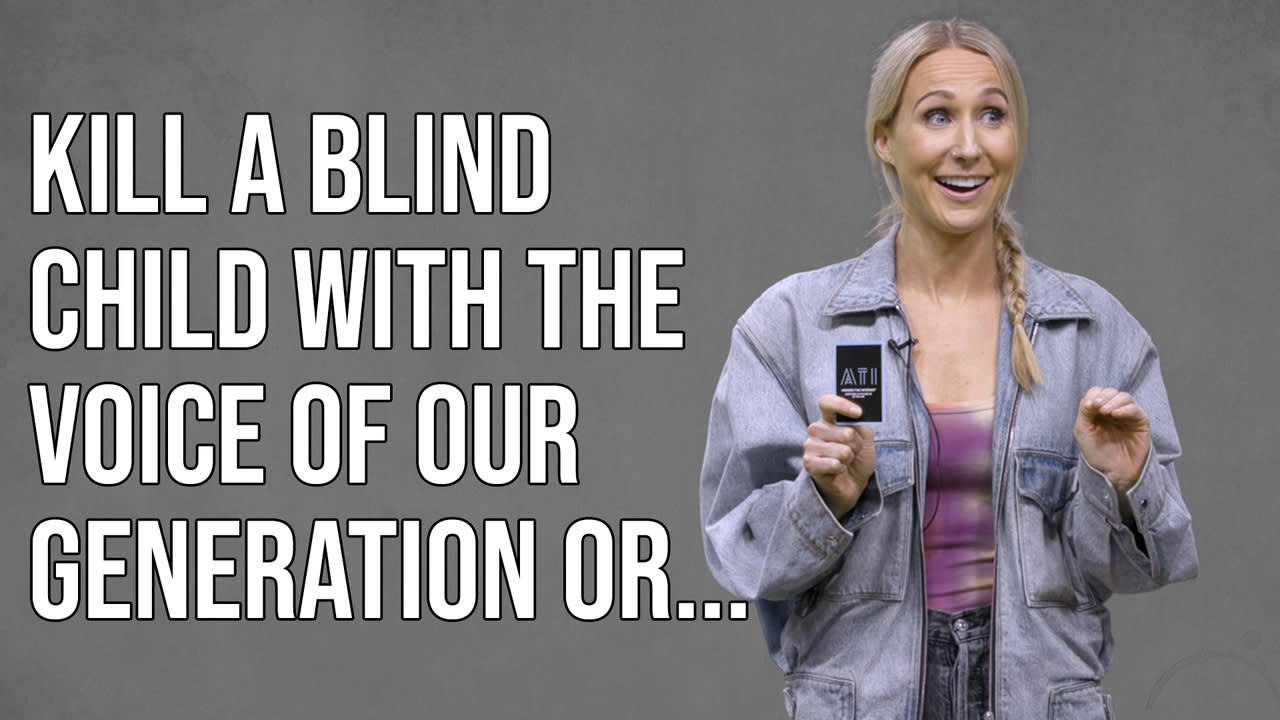 Would Nikki Glaser Murder A Blind Child With The Greatest Voice Of Our Generation To Save Her Own Life?? Find Out On Answer The Internet!