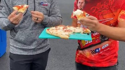 Talladega Pre Race Pizza Review With Special Guest Matt DiBenedetto