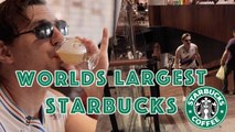 Getting Drunk At The World's Largest Starbucks |Whoa That's Weird