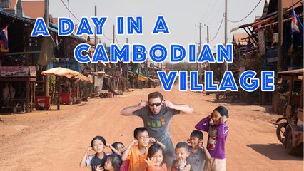 Cambodian Village Tour | WON'S WORLD VLOG