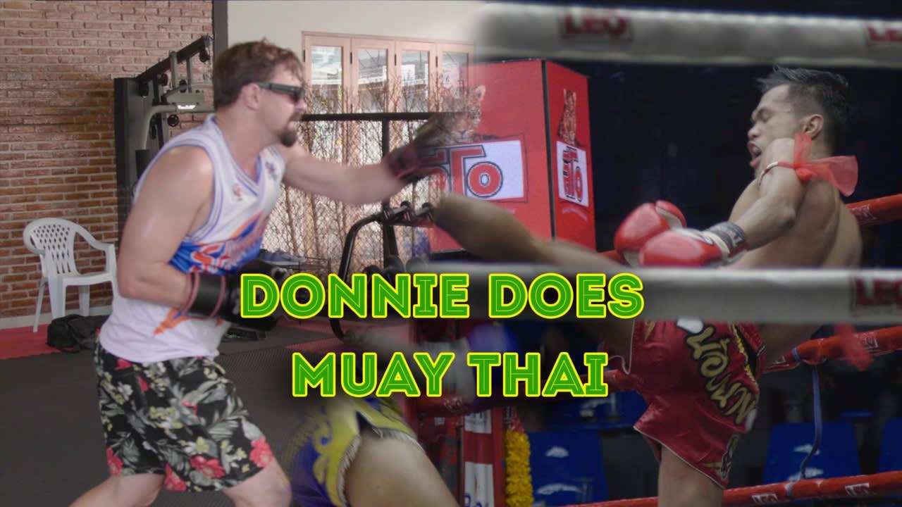 Donnie Does Muay Thai