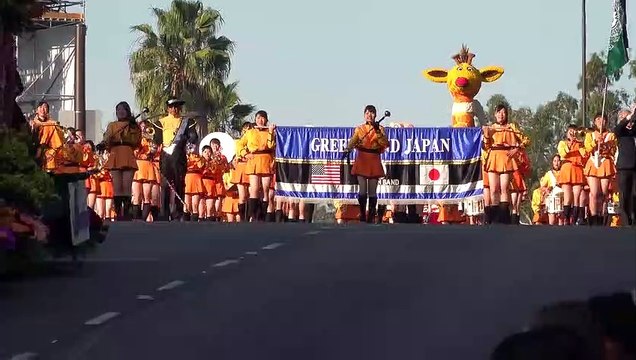 Kyoto Tachibana SHS Band - Rose Parade 2018 「FIRE BALL」 京都橘高校吹奏楽部