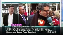 Ana Rosa calza una buena tunda al número dos de Susana Díaz que va mintiendo por las teles