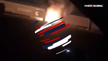 Bağdat Havalimanı'na füzeli saldırı! Yaralılar var