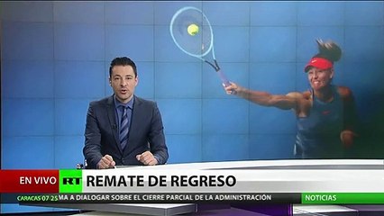 Sharápova vence en el Abierto de Australia a la vigente campeona