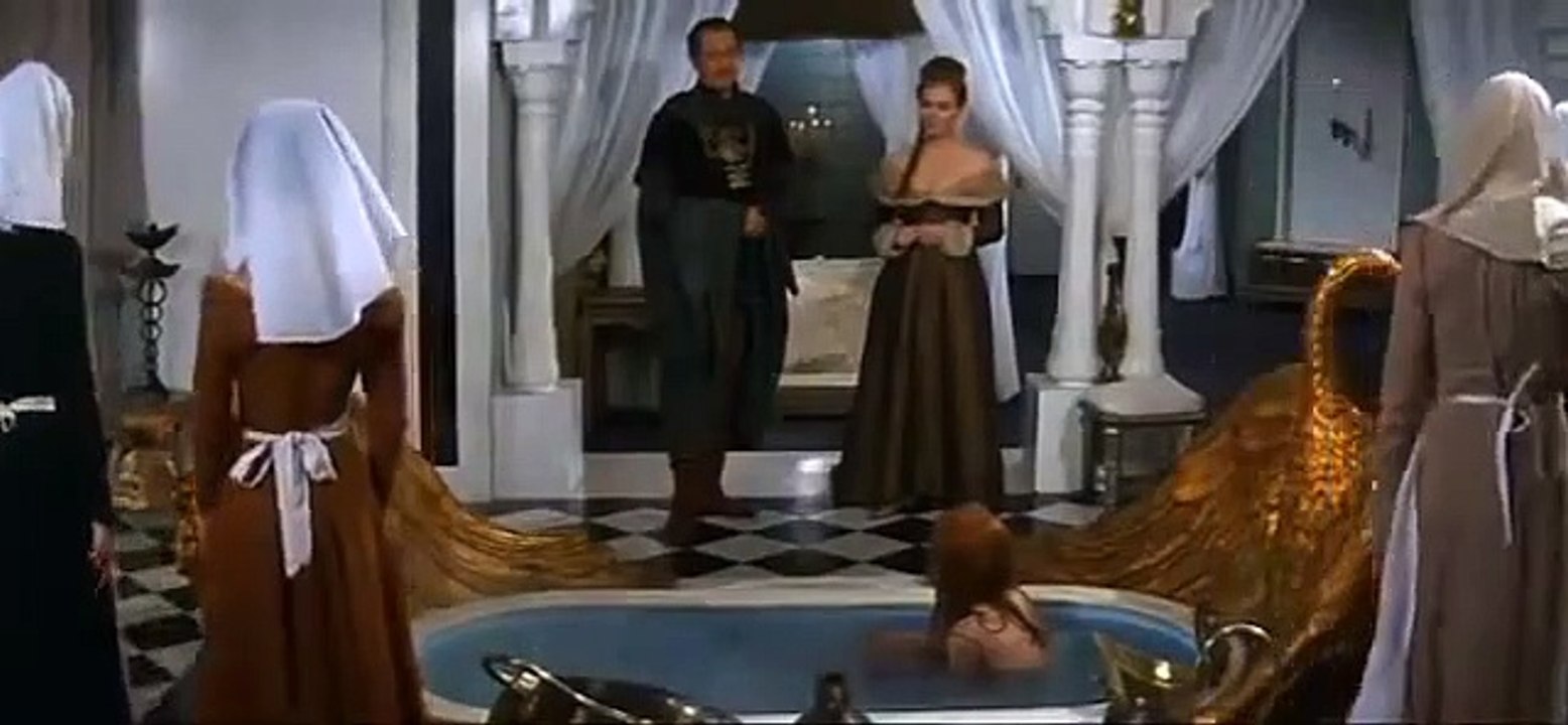 The Masque of the Red Death 1964 (Vincent Price on christian cross)